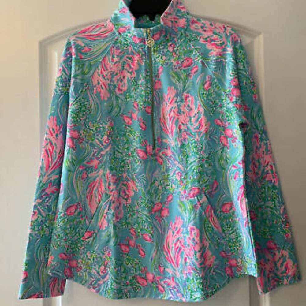 NWT Lilly Pulitzer skipper pop over XXS